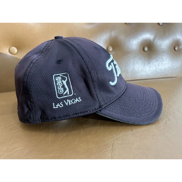 New Era Titleist Golf Cap Mens M/L Navy Embroidered Logo‎ Tour Performance Hat - Picture 3 of 13